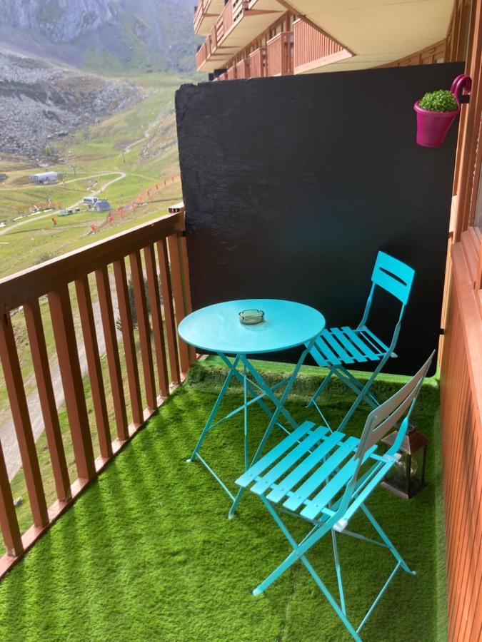 Studio Mongie Aux Pieds Des Pistes Avec Balcon La Mongie Exterior photo